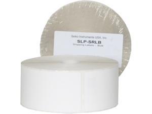 Seiko SLP-SRLB Self-Adhesive Shipping Labels, 2-1/8 x 4, White, 900/Roll - 1 Roll