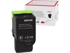 Genuine Xerox Black Standard Capacity Toner Cartridge, Xerox C310 Color Printer, (Use & Return)