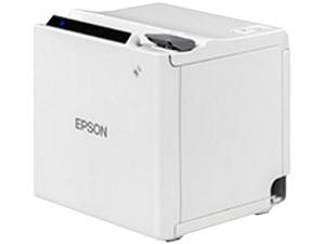 Epson TM-m10 Single-station 2” Thermal Receipt Printer, 203 dpi, USB, Auto Cutter, White - C31CE74001