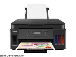 Canon PIXMA G6070 Approx. 13.0 ipm Black Print Speed Up to 4800 x 1200 dpi Color Print Quality Wi-Fi InkJet MFC / All-In-One Color Printer