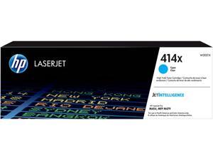 HP 414X High Yield LaserJet Toner Cartridge  Cyan