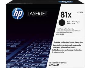 HP 81X High Yield LaserJet Toner Cartridge  Black