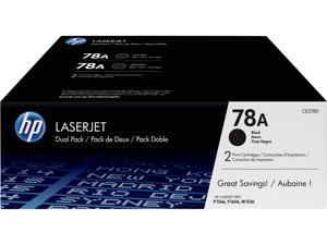 HP 78A LaserJet Toner Cartridge - Dual Pack - Black