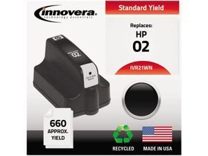 Innovera Compatible Black Ink Cartridge (Alternative for HP 02/C8721WN)