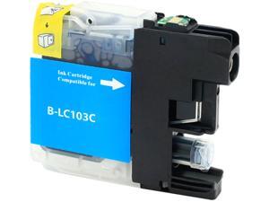 Green Project B-LC103C Cyan Ink Cartridge Replaces Brother LC103C Green Project B-LC103C Cyan Ink Cartridge Replaces Brother LC103C