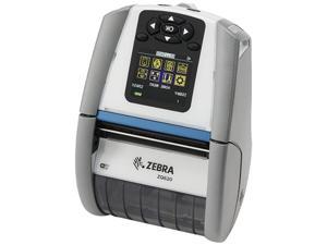Zebra ZQ620 3" Mobile Direct Thermal Label Printer for Healthcare, 203 dpi, Color LCD, Dual 802.11AC/Bluetooth 4.x, Linered Platen, English Fonts, CPCL, EPL, ZPL, XML - ZQ62-HUWA000-00