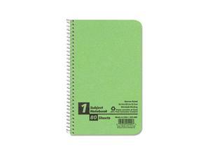 Oxford 25-400 Single-Subject Notebook, Narrow Rule, 8 x 5, White Paper, 80 Sheets/Pad