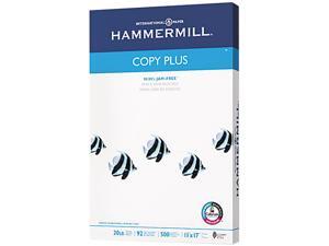 Hammermill 10502-3 Copy Plus Copy Paper, 92 Brightness, 20lb, 11 x 17, White, 500 Sheets/Ream Hammermill 10502-3 Copy Plus Copy Paper, 92 Brightness, 20lb, 11 x 17, White, 500 Sheets/Ream