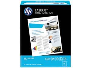 HP 11240-0 LaserJet Paper, 98 Brightness, Ultra White, 500 Sheets / Ream