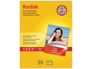 Kodak 8360513 Premium Photo Paper, Glossy, 50 Sheets/Pack Kodak 8360513 Premium Photo Paper, Glossy, 50 Sheets/Pack
