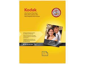 Kodak 8777757 Ultra Premium Photo Paper, 76 lbs., High-Gloss, 4 x 6, 20 Sheets/Pack