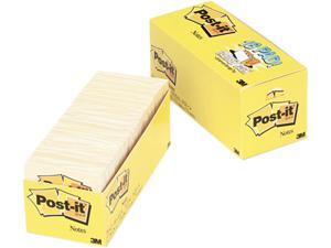 Post-it Notes 654-18CP Cabinet Pack, 3 x 3, Canary Yellow, 18 90-Sheet Pads/Pack Post-it Notes 654-18CP Cabinet Pack, 3 x 3, Canary Yellow, 18 90-Sheet Pads/Pack