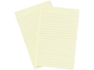 Post-it Notes 663-YW Original Notes, 5 x 8, Lined, Canary Yellow, 2 50-Sheet Pads/Pack Post-it Notes 663-YW Original Notes, 5 x 8, Lined, Canary Yellow, 2 50-Sheet Pads/Pack