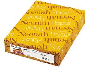 Neenah Paper 06531 Classic Laid Stationery Writing Paper, 24-lb., 8-1/2 x 11, Natural White, 500/Rm Neenah Paper 06531 Classic Laid Stationery Writing Paper, 24-lb., 8-1/2 x 11, Natural White, 500/Rm