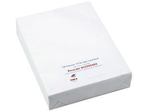 Oki Data Premium Card Stock, 110lb, White, Letter, 250 Sheets per Box Oki Data Premium Card Stock, 110lb, White, Letter, 250 Sheets per Box