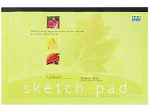 Pacon 4747 Art1st Sketch Pad, 18 x 12, White, 50 Sheets/Pad Pacon 4747 Art1st Sketch Pad, 18 x 12, White, 50 Sheets/Pad