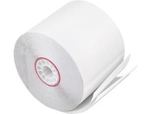 PM Company 08801 Paper Rolls, Two-Ply Receipt Rolls, 2-1/4" x 90 ft, White/White, 50/Carton PM Company 08801 Paper Rolls, Two-Ply Receipt Rolls, 2-1/4" x 90 ft, White/White, 50/Carton