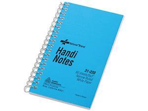National Brand 31220 Wirebound Memo Book, Narrow Rule, 3 x 5, White, 60 Sheets/Pad National Brand 31220 Wirebound Memo Book, Narrow Rule, 3 x 5, White, 60 Sheets/Pad