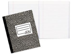 National Brand 43460 Composition Book, Wide/Margin Rule, 7-7/8 x 10, White, 80 Sheets/Pad National Brand 43460 Composition Book, Wide/Margin Rule, 7-7/8 x 10, White, 80 Sheets/Pad