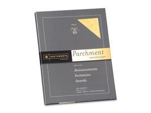 Southworth P994CK Parchment Specialty Paper, 24 lbs., 8 1/2 x 11, Gold, 100/Pack Southworth P994CK Parchment Specialty Paper, 24 lbs., 8 1/2 x 11, Gold, 100/Pack