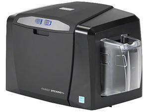 Fargo DTC1000Me Thermal Transfer Printer 6 seconds per card (K); 8 seconds per card (KO) 300 dpi Monochrome ID Card Printer & Encoder Fargo DTC1000Me Thermal Transfer Printer 6 seconds per card (K); 8 seconds per card (KO) 300 dpi Monochrome ID Card Printer & Encoder