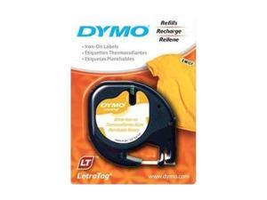 DYMO 18771 LetraTag Fabric Iron-on Labels 1/2"