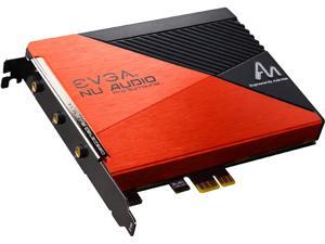 EVGA NU Audio Pro Surround Card, 712-P1-AN10-KR, 5.1 Surround, Lifelike Audio, PCIe, Backplate, Designed with Audio Note, Requires NU Audio Pro
