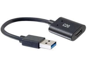 C2G USB C to USB Adapter SuperSpeed USB Adapter 6" 5Gbps F/M 54428