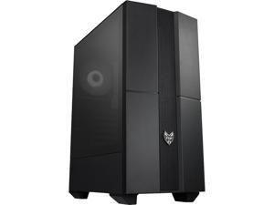 FSP ATX Mid Tower PC Computer Gaming Case with Tempered Glass Side Panel (CMT271A)