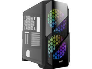darkFlash BF5 ATX Mid Tower Gaming Tempered Glass PC Computer Case Iron Mesh Front Panel with 2 x 200 mm Case Fans darkFlash BF5 ATX Mid Tower Gaming Tempered Glass PC Computer Case Iron Mesh Front Panel with 2 x 200 mm Case Fans