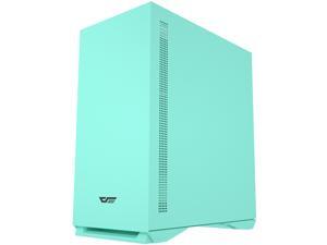 darkFlash Micro ATX Mini ITX Tower MicroATX Computer Case with Door Opening Tempered Glass Side Panel (DLM22 Mint Green) darkFlash Micro ATX Mini ITX Tower MicroATX Computer Case with Door Opening Tempered Glass Side Panel (DLM22 Mint Green)