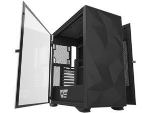 darkFlash DLX21 Mesh E-ATX/ATX/Micro ATX/Mini ATX Black Computer Case with Two Door Opening, Tempered Glass Side Panel & Mesh Front Panel Support 360mm Radiator w/ Type-C Port darkFlash DLX21 Mesh E-ATX/ATX/Micro ATX/Mini ATX Black Computer Case with Two Door Opening, Tempered Glass Side Panel & Mesh Front Panel Support 360mm Radiator w/ Type-C Port