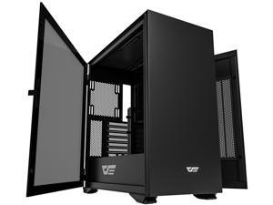 darkFlash DLX22 E-ATX/ATX/Micro ATX/Mini ATX Black Computer Case with Two Door Opening, Tempered Glass Side Panel Support 360mm Radiator w/ Type-C Port darkFlash DLX22 E-ATX/ATX/Micro ATX/Mini ATX Black Computer Case with Two Door Opening, Tempered Glass Side Panel Support 360mm Radiator w/ Type-C Port