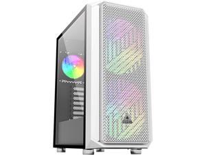 Montech Air X ARGB - White ATX Mid-Tower Gaming Case/ Super High Airflow/ Pull Out Tempered Glass/ Metallic Diamond Mesh Front Panel/200mm ARGB Fans*2 & 120mm ARGB Fan*1 & Fan Controller Pre-Installed Montech Air X ARGB - White ATX Mid-Tower Gaming Case/ Super High Airflow/ Pull Out Tempered Glass/ Metallic Diamond Mesh Front Panel/200mm ARGB Fans*2 & 120mm ARGB Fan*1 & Fan Controller Pre-Installed