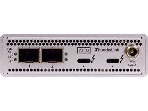 ATTO Technology TLFC-3322-D00 Thunderlink Fc 3322 - Network Adapter - Thunderbolt 3 - 32Gb Fibre Channel X 2
