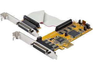 StarTech.com PEX8S1050LP 8-Port PCI Express Serial Card - 16C1050 UART RS232 - PCIE Low Profile Bracket - DB9 Serial Card (PEX8S1050LP) StarTech.com PEX8S1050LP 8-Port PCI Express Serial Card - 16C1050 UART RS232 - PCIE Low Profile Bracket - DB9 Serial Card (PEX8S1050LP)