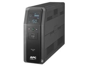 APC BN1500M2 Back-UPS Pro, 1500VA, Tower, 120V, 10 NEMA 5-15R outlets, LCD, 1 USB Type C + 1 USB Type A ports - External - 16 Hour Recharge - 3.10 Minute Stand-by - 120 V Input - 120 V AC Output