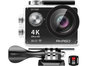 AKASO EK7000 4K WIFI Sports Action Camera Ultra HD Waterproof DV Camcorder 12 MP 170 Degree Wide Angle 2 inch LCD Screen/ 2.4G Remote Control/ 2 Rechargeable Batteries/ 19 Mounting Kits AKASO EK7000 4K WIFI Sports Action Camera Ultra HD Waterproof DV Camcorder 12 MP 170 Degree Wide Angle 2 inch LCD Screen/ 2.4G Remote Control/ 2 Rechargeable Batteries/ 19 Mounting Kits