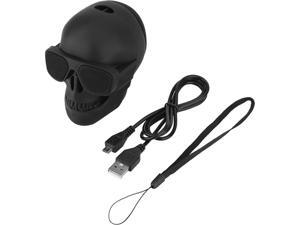 New Skull Head Speaker Portable Mini Wireless Bluetooth Stereo Speaker HD sound Unique Enhanced Bass New Skull Head Speaker Portable Mini Wireless Bluetooth Stereo Speaker HD sound Unique Enhanced Bass