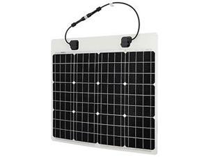 Renogy 50 Watt 12 Volt Flexible Monocrystalline Solar Panel for RV, Boats, Roofs, Uneven Surfaces