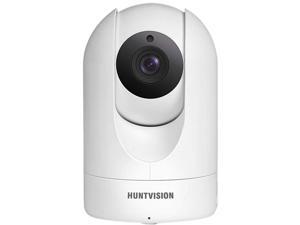 HUNTVISION 1080P WiFi Camera, Indoor Home Security Camera Wireless House Surveillance IP Cam, Pan/Tilt, Motion/Sound Sensor, Two-Way Audio, Night Vision - Free Cloud Service, P2 (White) HUNTVISION 1080P WiFi Camera, Indoor Home Security Camera Wireless House Surveillance IP Cam, Pan/Tilt, Motion/Sound Sensor, Two-Way Audio, Night Vision - Free Cloud Service, P2 (White)