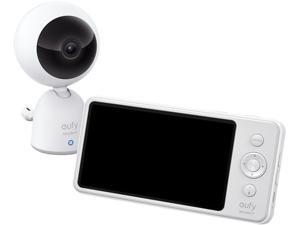 eufy Security Video and Audio Baby Monitor, 720p Resolution, Large 5" Display, 5,200mAh Battery, 2-Way Audio, Night Vision, Lullaby Player, 1000 ft. Range, Ideal for New Moms, Manual Pan & Tilt eufy Security Video and Audio Baby Monitor, 720p Resolution, Large 5" Display, 5,200mAh Battery, 2-Way Audio, Night Vision, Lullaby Player, 1000 ft. Range, Ideal for New Moms, Manual Pan & Tilt