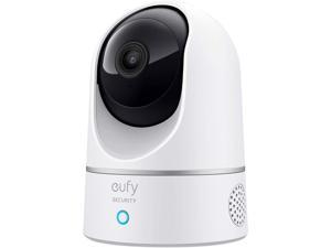eufy Security Solo IndoorCam P24, 2K Pan & Tilt Security Indoor Camera, Plug-in Camera with Wi-Fi, Human & Pet AI, Voice Assistant Compatibility, Night Vision, Motion Tracking, HomeBase not Compatible