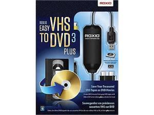 Roxio Easy VHS to DVD 3 Plus/Cacs - Video to DVD Converter
