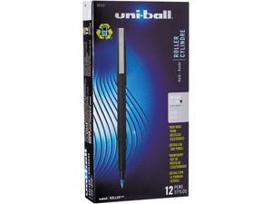 Uni-ball Stick Fine-Point Rollerball Pen, 0.5mm, Blue 60153 Uni-ball Stick Fine-Point Rollerball Pen, 0.5mm, Blue 60153