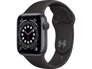 Apple Watch Series 6 (40mm) 1.78" Retina Display, 32GB + 1GB RAM, Aluminum Case, Sports Band, 50m Water Resistant, International Version - Space Gray Apple Watch Series 6 (40mm) 1.78" Retina Display, 32GB + 1GB RAM, Aluminum Case, Sports Band, 50m Water Resistant, International Version - Space Gray