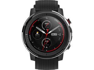 Amazfit Stratos 3 Sports Smartwatch Powered by FirstBeat, 1.34” Full Round Display, 80-Sports Modes, Standalone Music Playback, GPS, Bluetooth, Water Resistant