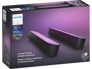 Philips Hue Play White  Color Smart Light 2 Pack Base kit Hub RequiredPower Supply Included Works with Amazon Alexa Apple Homekit  Google Home