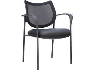 TygerClaw TYFC2321 Mesh Mid Back and Fabric Seat Guest Chair