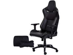 KARNOX Legend TR Racing Style Gaming Office Chair with Adjustable Height and Arm Rests, Ergonomic 155° Reclining, Locking High Back with Integrated Headrest (Black) KARNOX Legend TR Racing Style Gaming Office Chair with Adjustable Height and Arm Rests, Ergonomic 155° Reclining, Locking High Back with Integrated Headrest (Black)